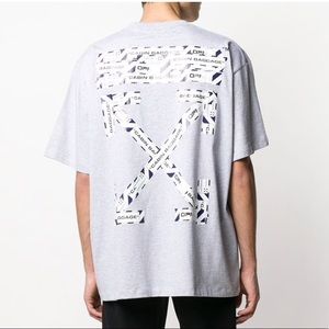 I’m selling the Off-White Airport Tape T-Shirt
